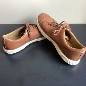 Men’s Cole Haan Brown Leather Fashion Crosscourt Sneakers Size 8.5